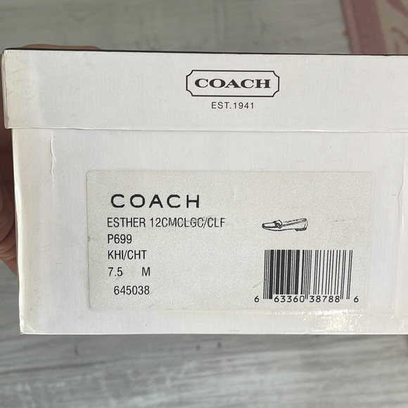 Coach Esther Loafer Size 7.5 - Picture 8 of 8